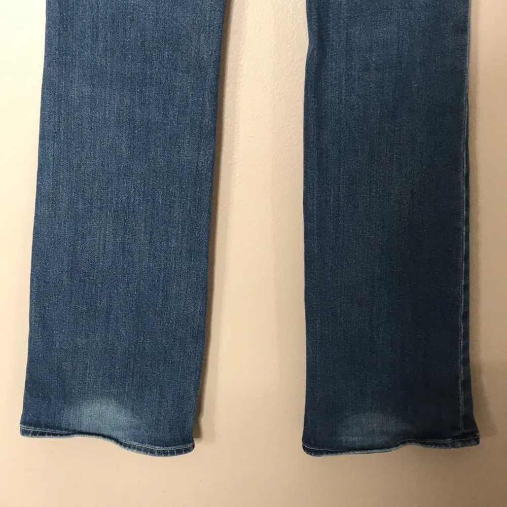 7 for all mankind medium wash bootcut jeans size 27 - Image 10