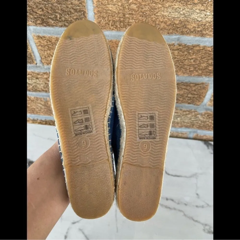 Soludos PINEAPPLES DENIM BLUE 9 - Image 4