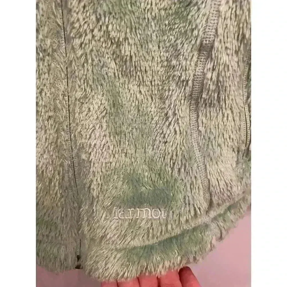 Marmot Women's Polartech Green Fleece Zip-Up Jacket, size XS - Image 4