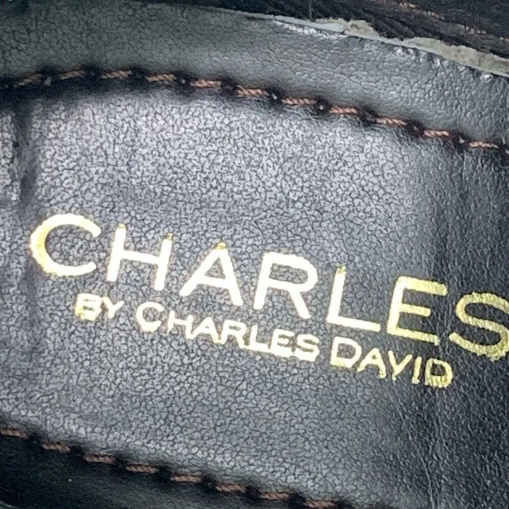 Charles By Charles David Women's Suede Leather Yale Ankle Bootie Brown Size 8.5 - Image 8