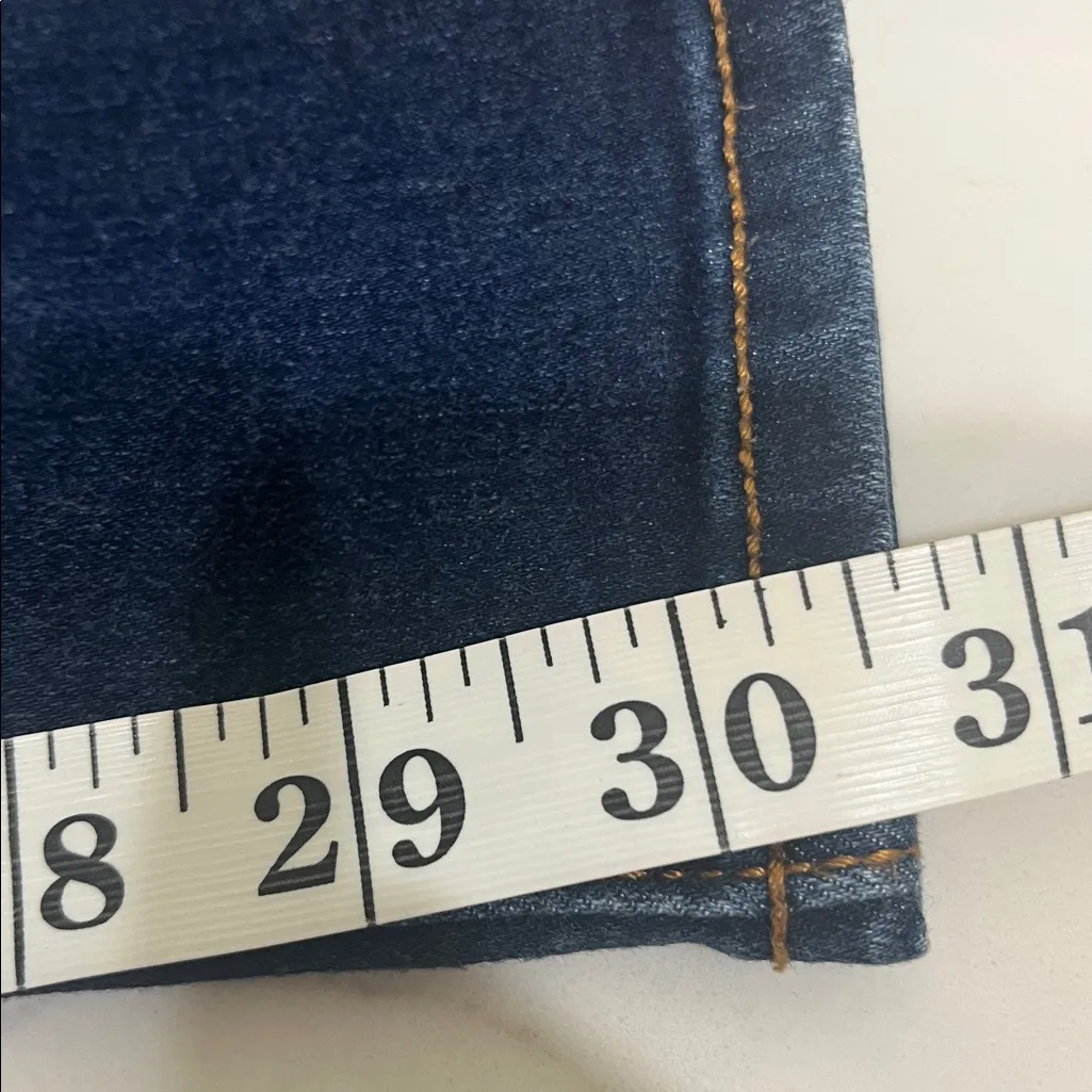 Old Navy midrise Rockstar dark denim jeans - Image 6