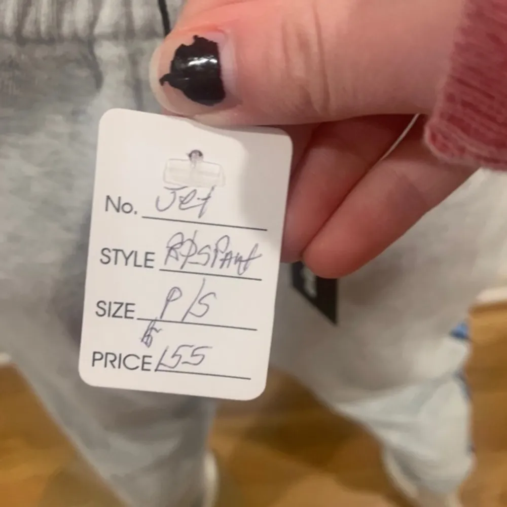 John Eshaya Jet Joggers with Side Stripe & Pockets Gray - Image 5