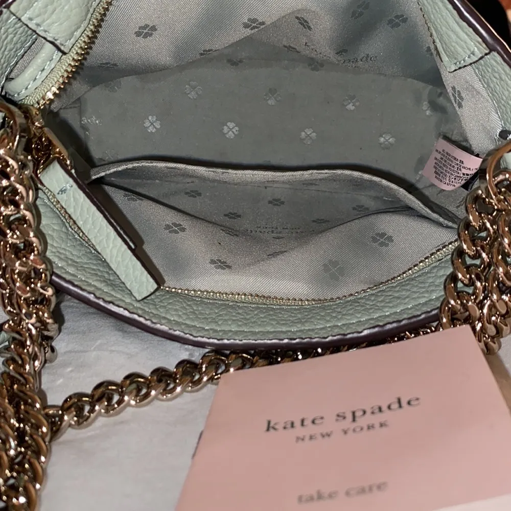 Kate Spade mint cross body purse, brand new without tags - Image 11