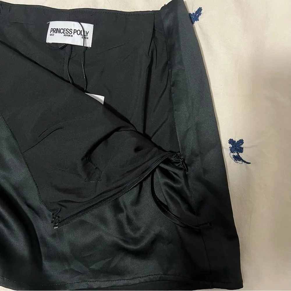 Ambrosia Mini Skirt Black Size 2 - Image 11