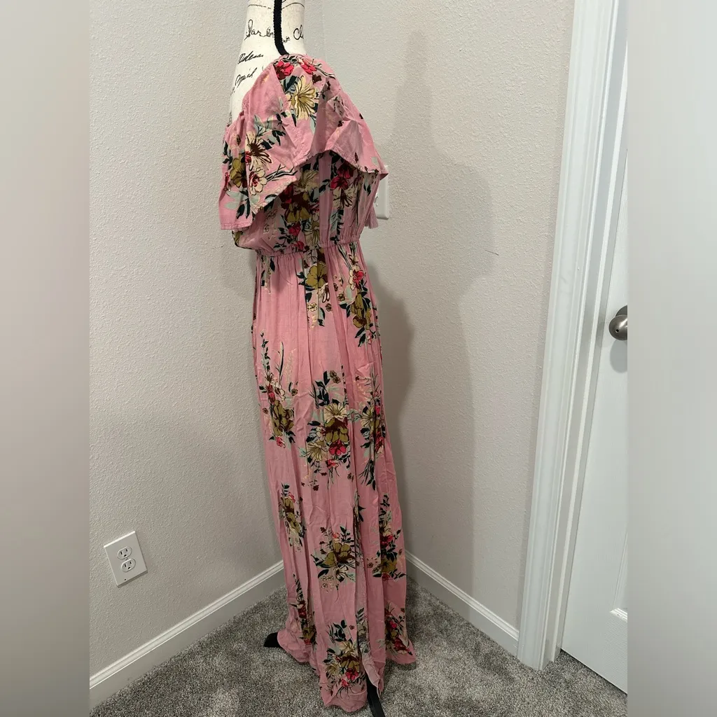 New Look Blush Floral dress - Image 4