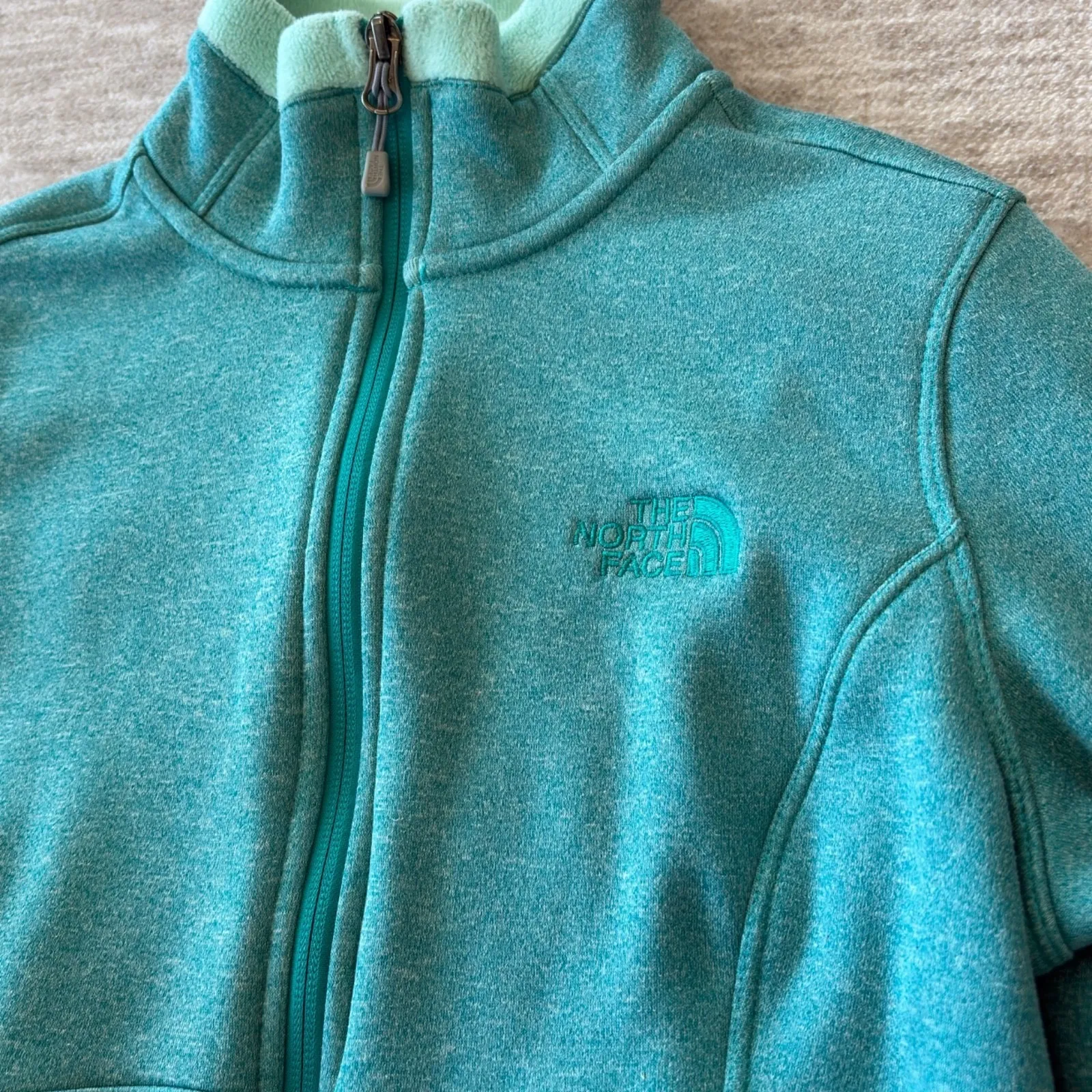 The North Face Apex Bionic‎ Women Small Full Zip Softshell Jacket Outdoor Lined - Image 2