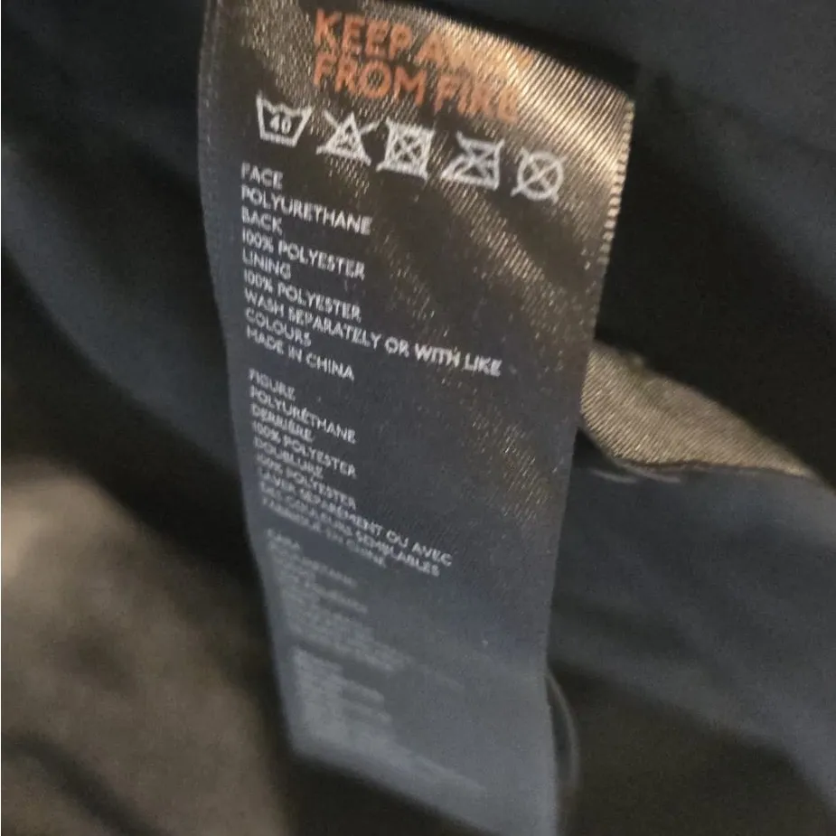 Urban Outfitters Black Leather Jacket - Image 8