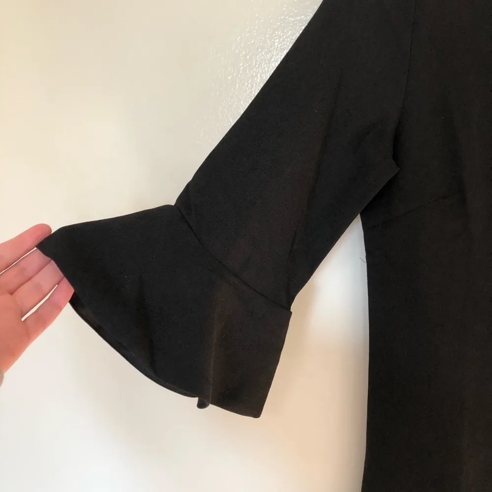 Modern Citizen Dress Bell Sleeves Ruffle Flounce Hem Small - Image 2