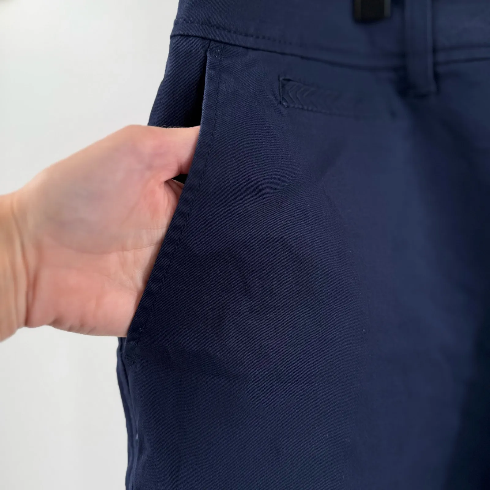 Market & Spruce Shorts Size 18W NWT Navy Blue Cotton Lycra Stretch Curvy Plus - Image 10