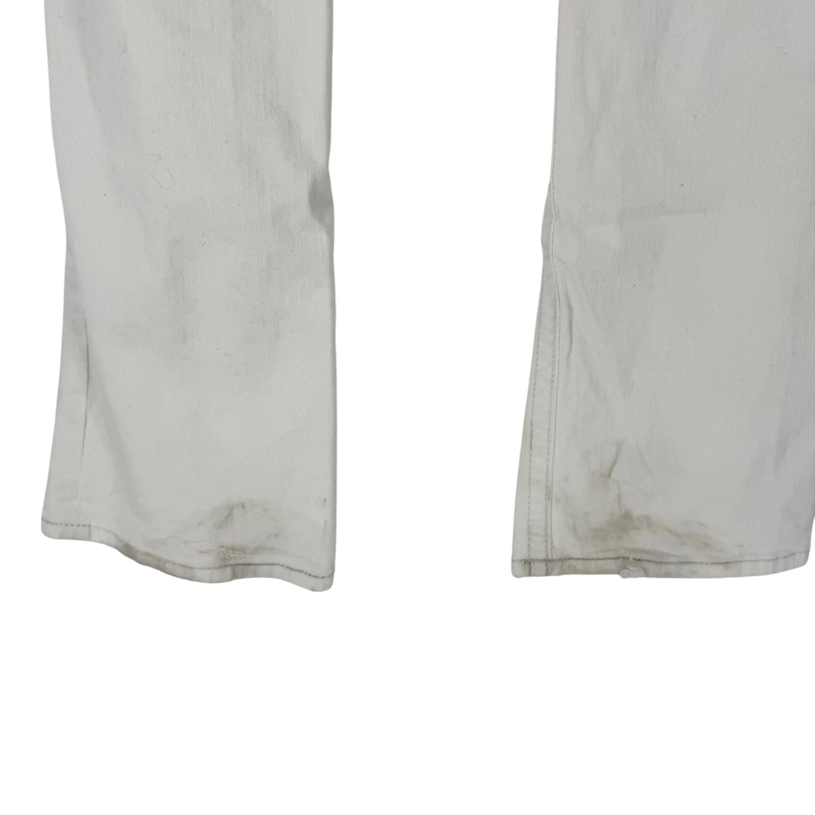 Miss Me Jeans Signature Boot Cut Embellished Pockets Jeans in White - Image 3