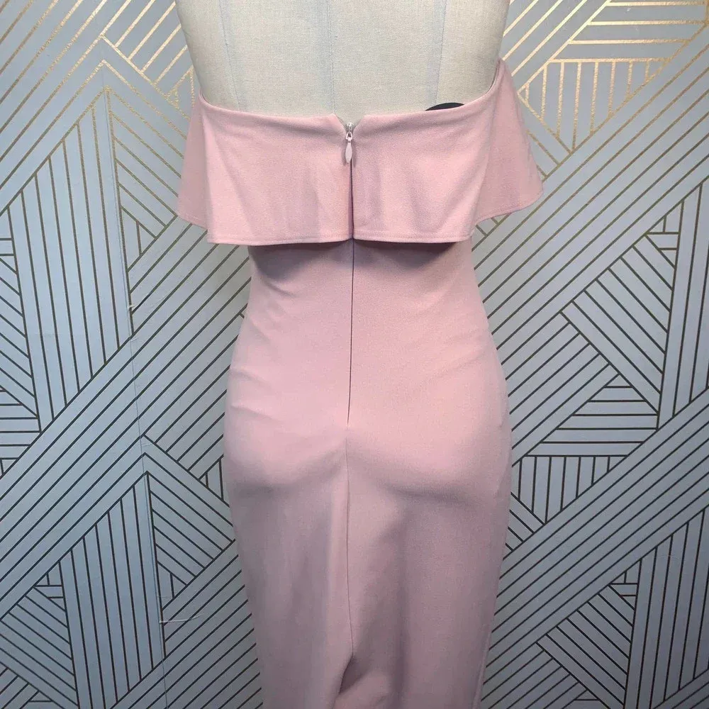 Nookie‎ Hermosa Strapless Gown in Blush Pink - Image 10