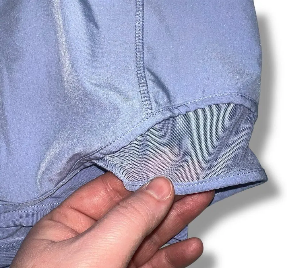 Mondetta Womens Athletic Shorts Lightweight Running Lined Pocket Purple XL - Image 2