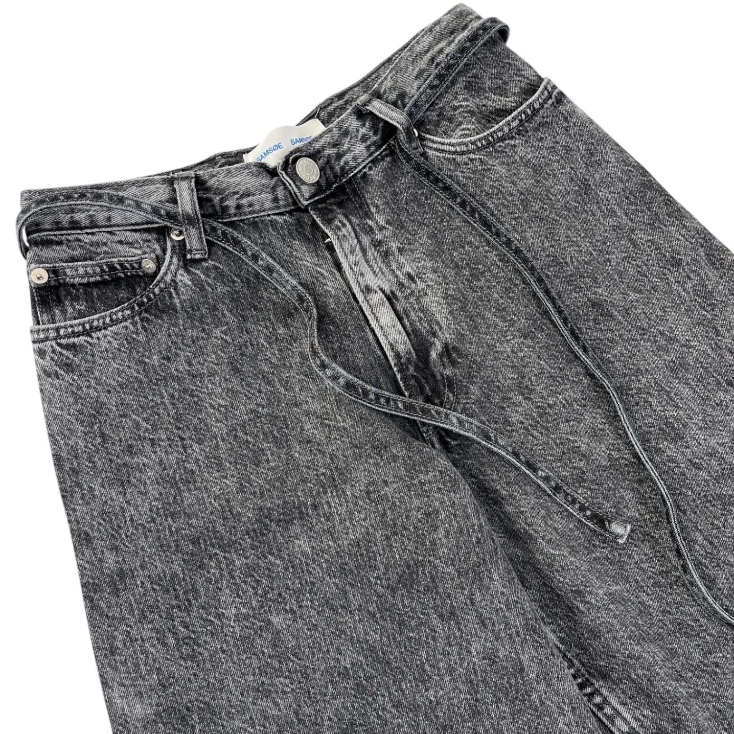 SAMSOE SAMSOE Saharper Jeans in‎ Grey Cloud Gray Size 25 - Image 3