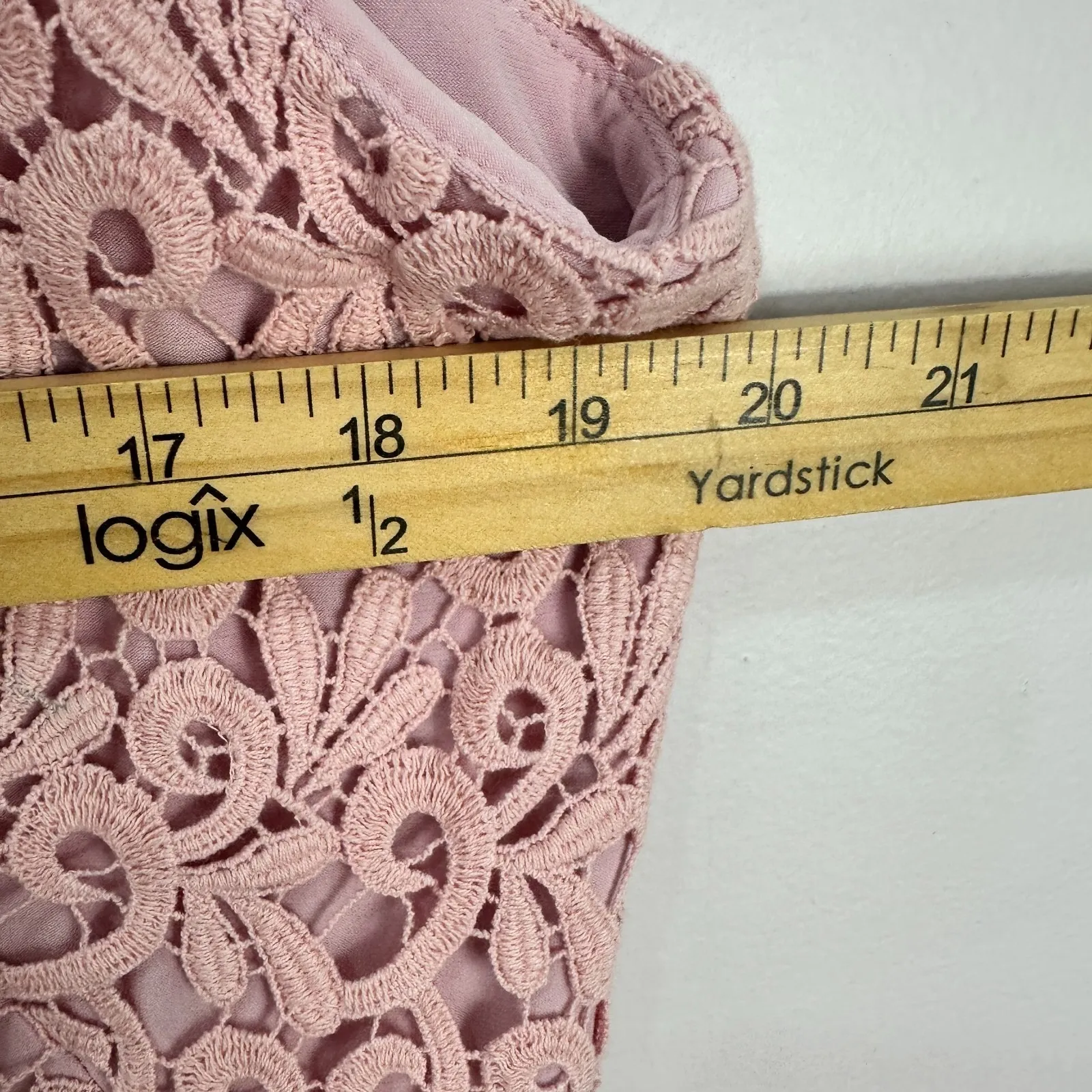 Lauren Ralph Lauren Pink Sheath Dress 16 Cocktail Wedding Guest Quiet Luxury NWT - Image 6