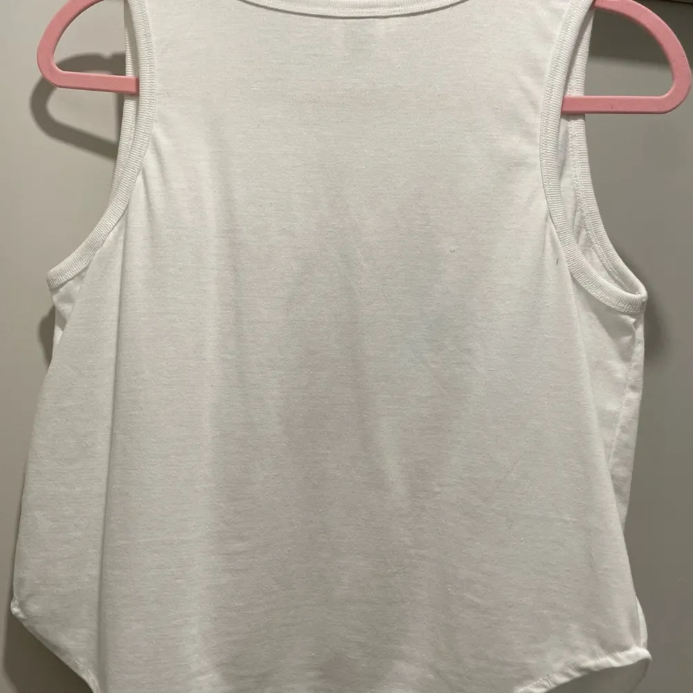 VTG 90s Lolas Zihuatanejo Mexico Tourism White Graphic Sleeveless Tank Top - Image 10