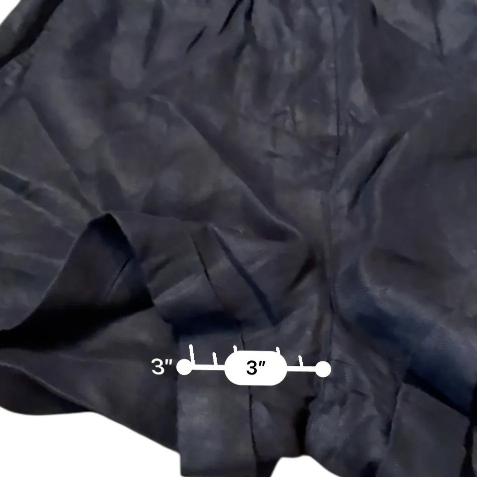 Banana Republic NWT Black Paperbag Waist Shorts Size Large Linen Summer - Image 9