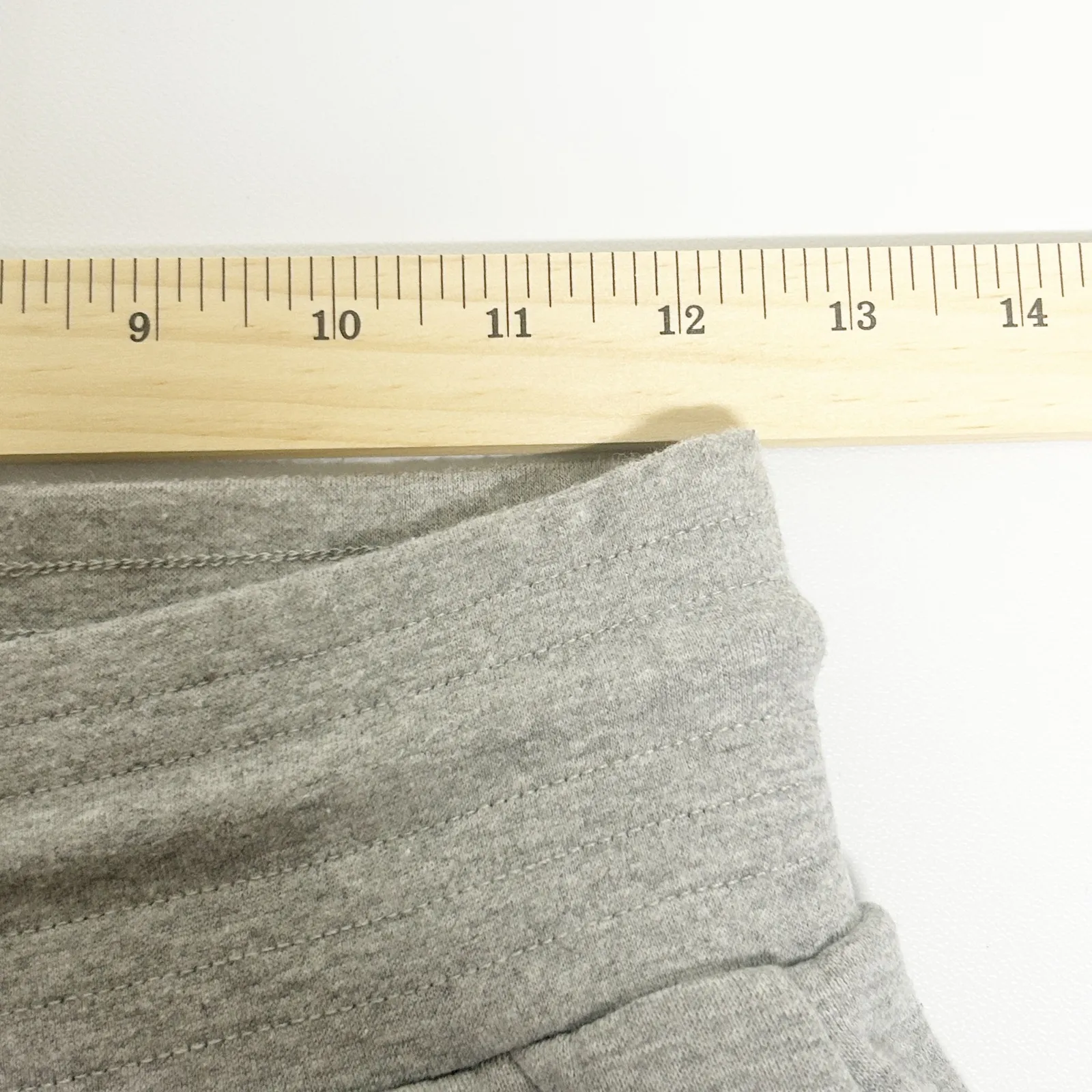 Alo Yoga Womens Lounge Athleisure Easy 7/8 Sweatpants Joggers Grey Fleece Size S - Image 10