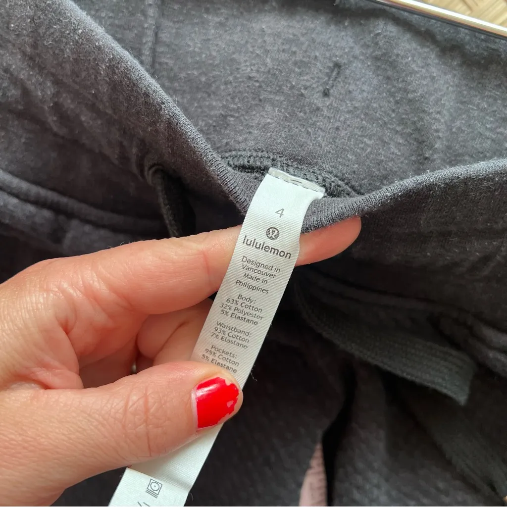 Lululemon black sweatpant‎ joggers - Image 3