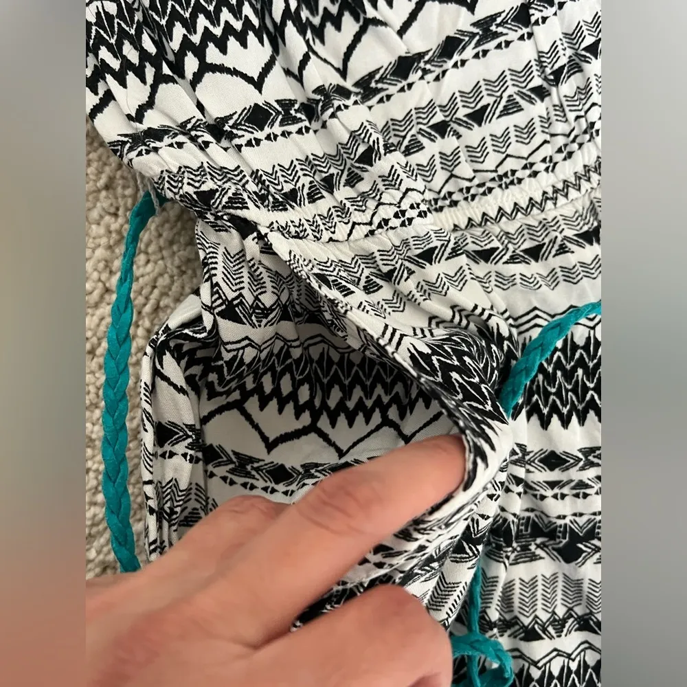 Pre-loved Trixxi Strapless Tribal-Print Romper - Image 6