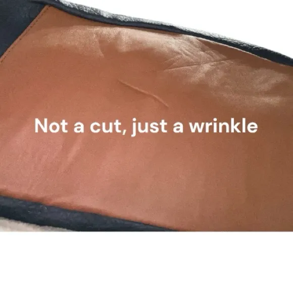 Nine west Stylish Blue and Tan Handbag - Image 5