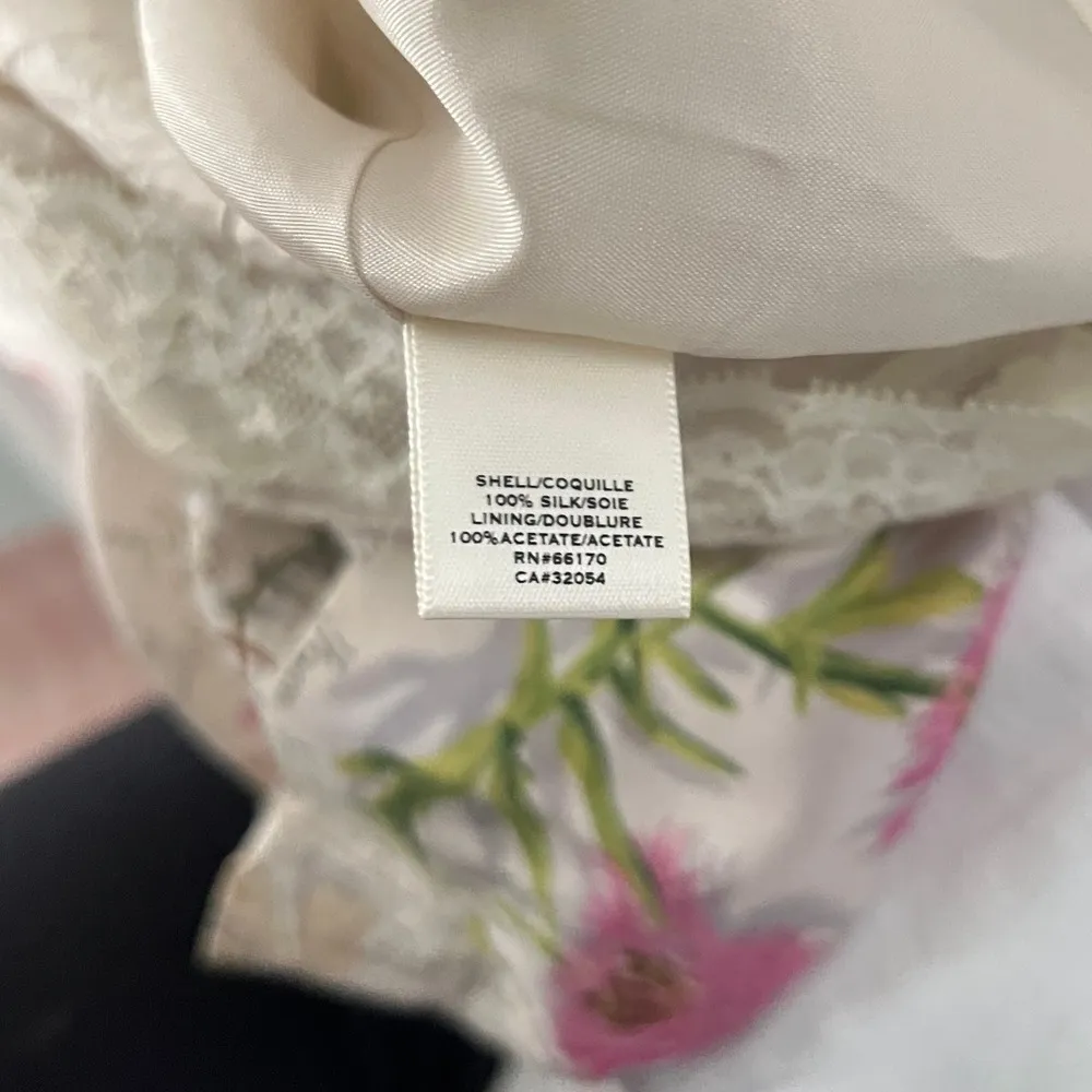 Anthropologie Moulinette Soeurs Floral Print Dress Botanical Sleeveless  Size 0 - Image 4