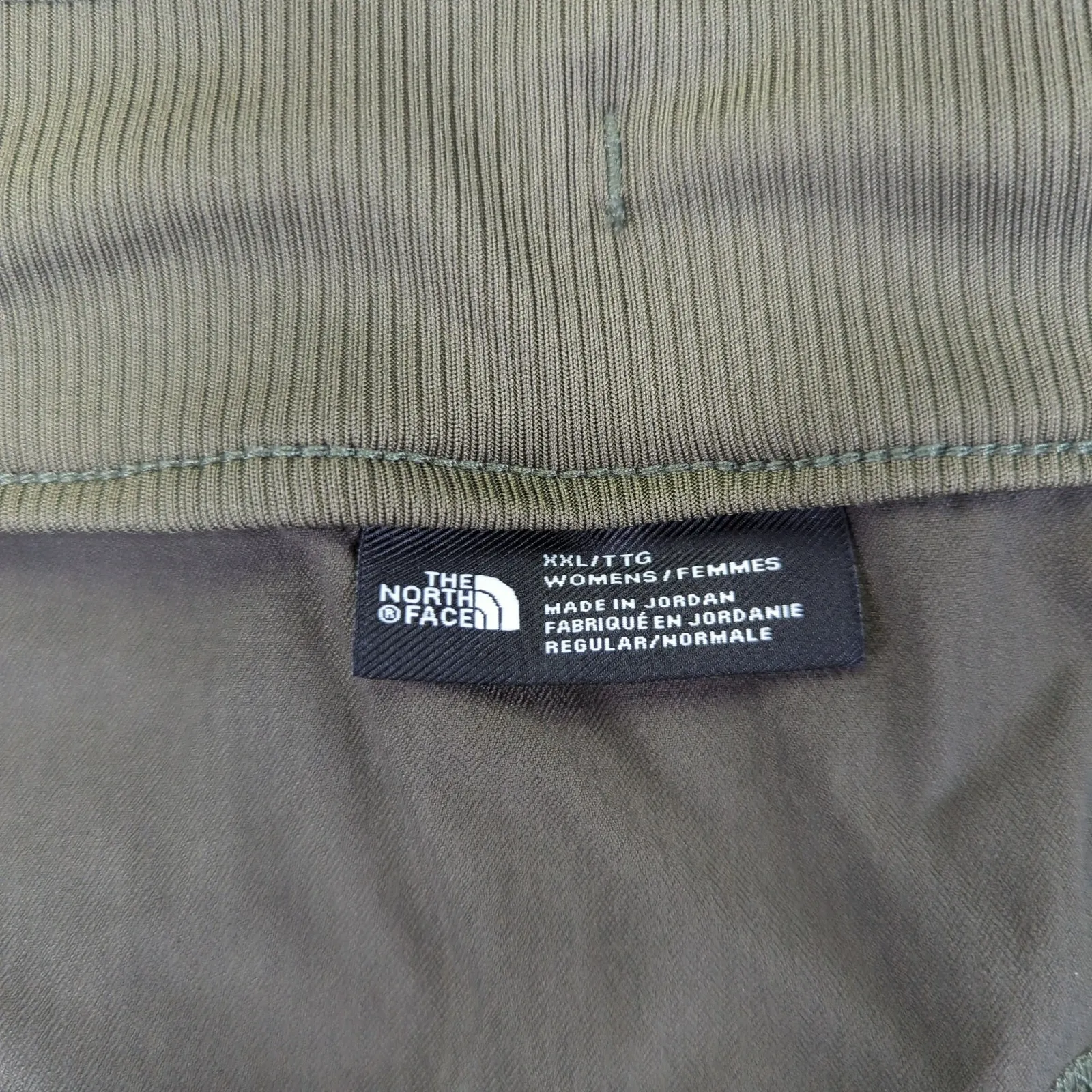 North Face Aphrodite Joggers Green Activewear Pants Women's Size‎ XXL NF0A5JA9 - Image 8