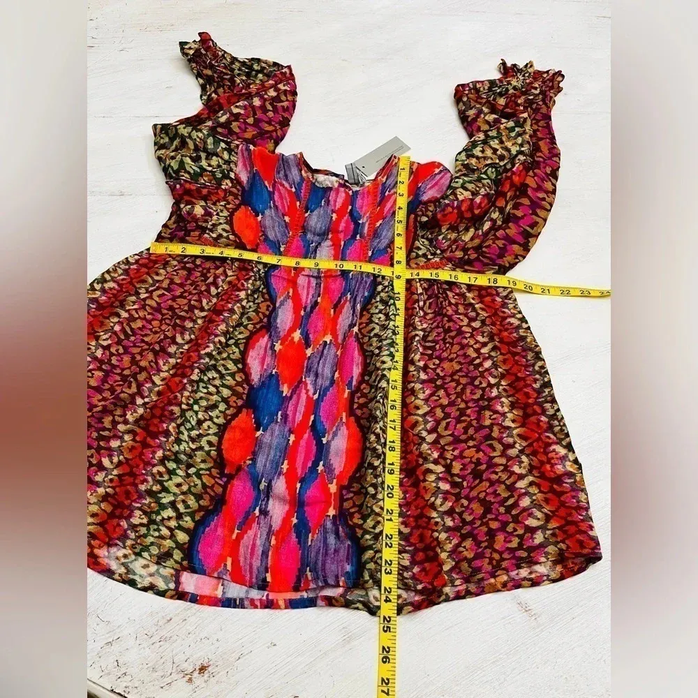 Anthropologie Bl-nk London Miranda Peasant Blouse Size XS NWT - Image 5