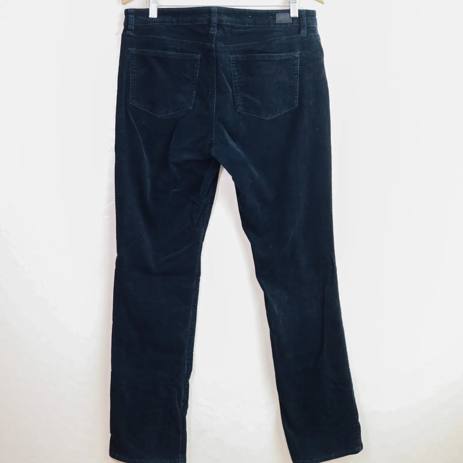 Lauren Ralph Lauren Corduroy Pants Women's 12 Black Straight Leg‎ Fall Casual - Image 10