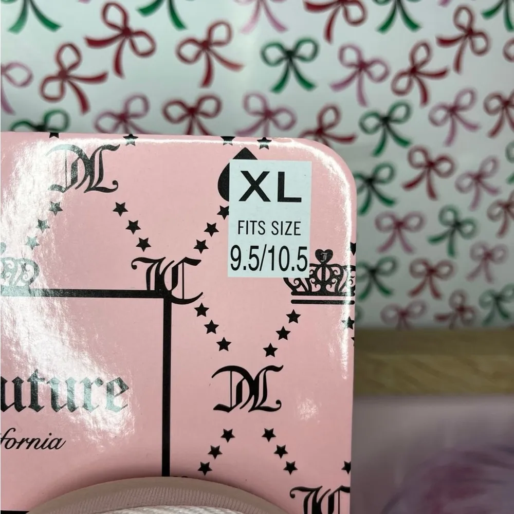 Juicy Couture Slippers-Crown Rhinestone - Image 2