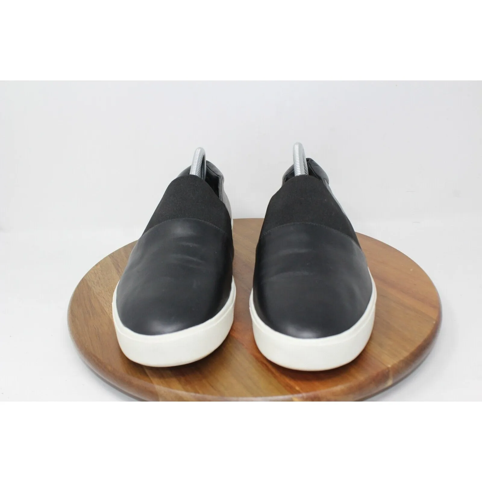 Vince Sneaker Womens Leather‎ Corbin Slip on Black Shoe Size 11.5 M US 41.5 EU - Image 6