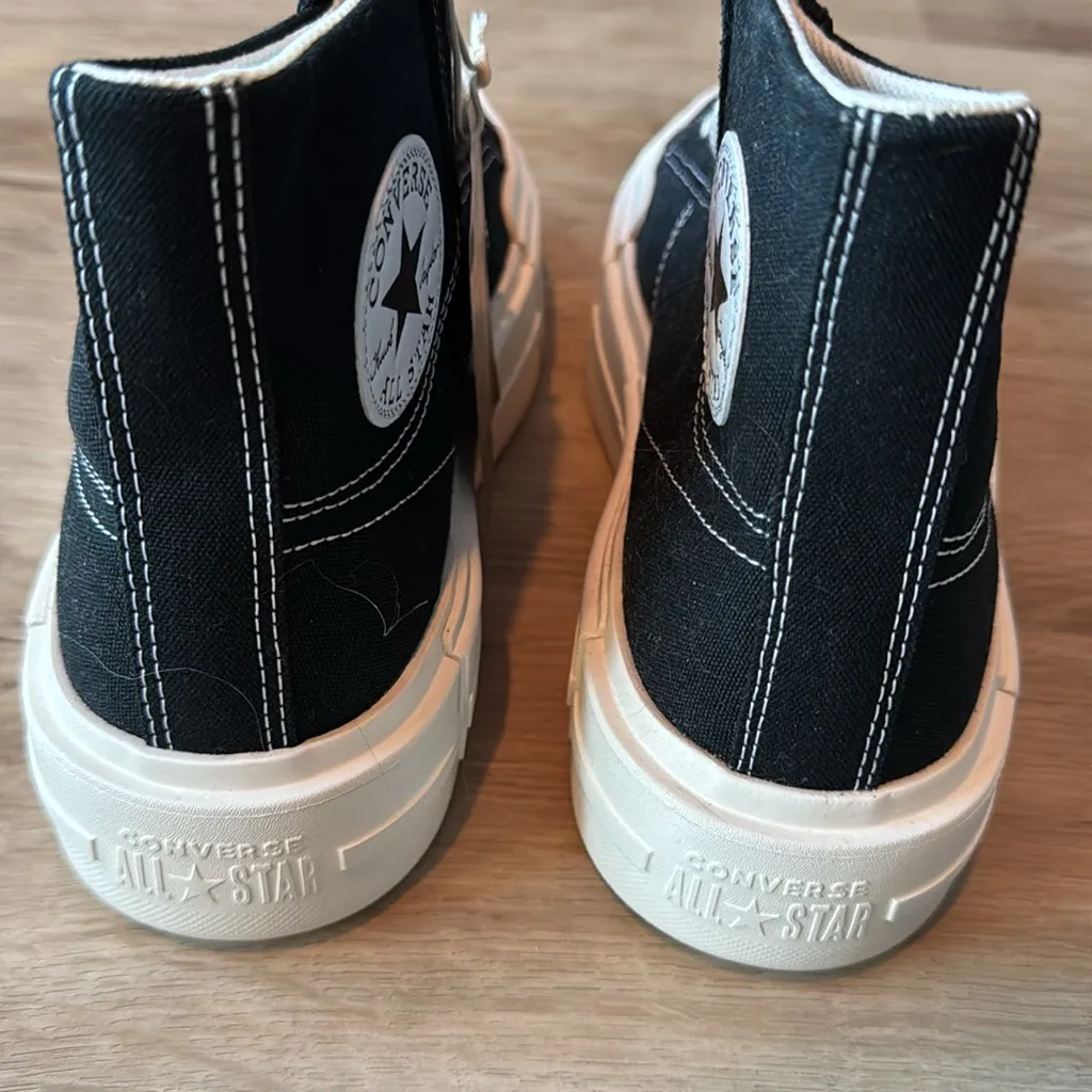 Converse Black Chuck Taylor All Star Cruise Sneakers Tops sz W8.5 M7 - Image 5