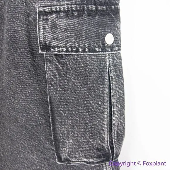 NEW‎ Madewell Low-Slung Straight Cargo Jeans in Ranney Wash, 29 - Image 9