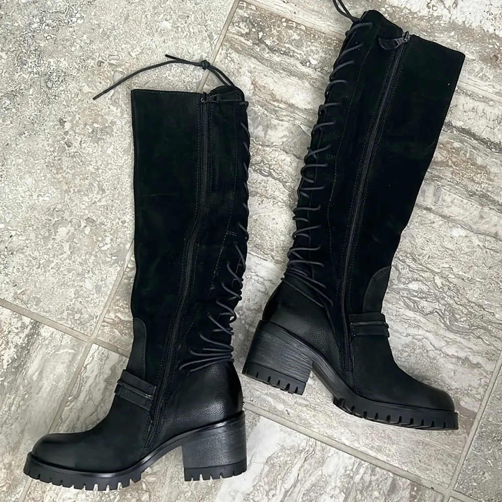 Miz Mooz Mayer Knee High Boots in Black, Size 36 New w/o Box - Image 5
