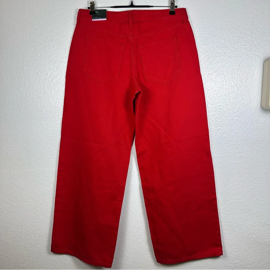 Wild Fable  Vivid Red Low-Rise Jeans - Image 7