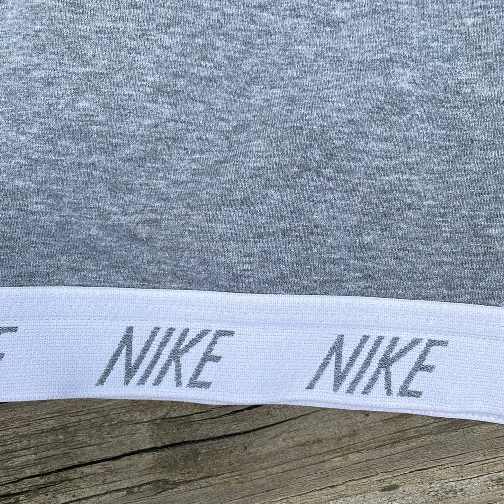 Nike Classic Sports Bra Grey Small - Image 2