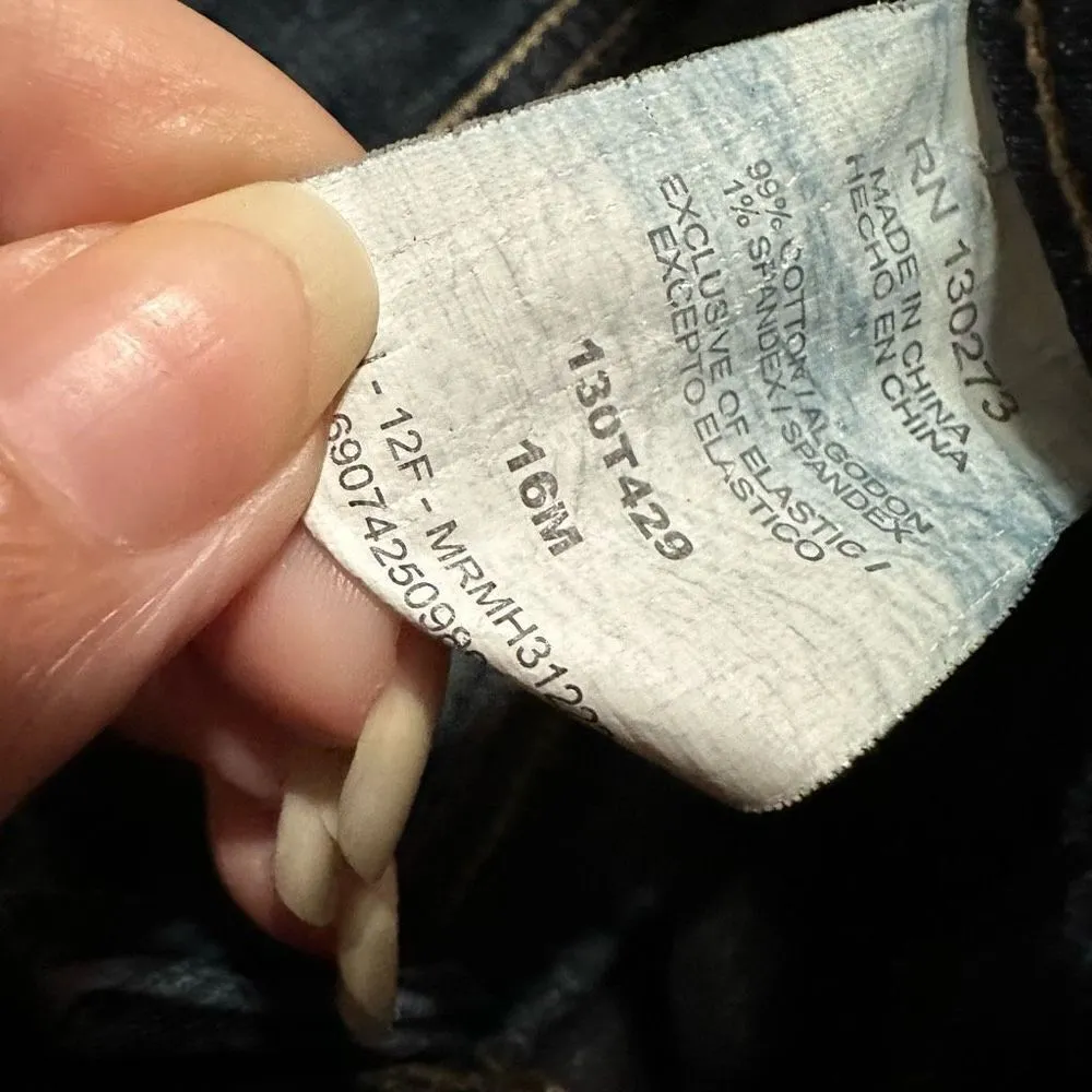 Riders by Lee denim dark blue jeans - Image 5