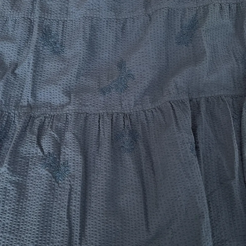 Roller Rabbit Cotton Maxi Dress Navy Blue Small - Image 8