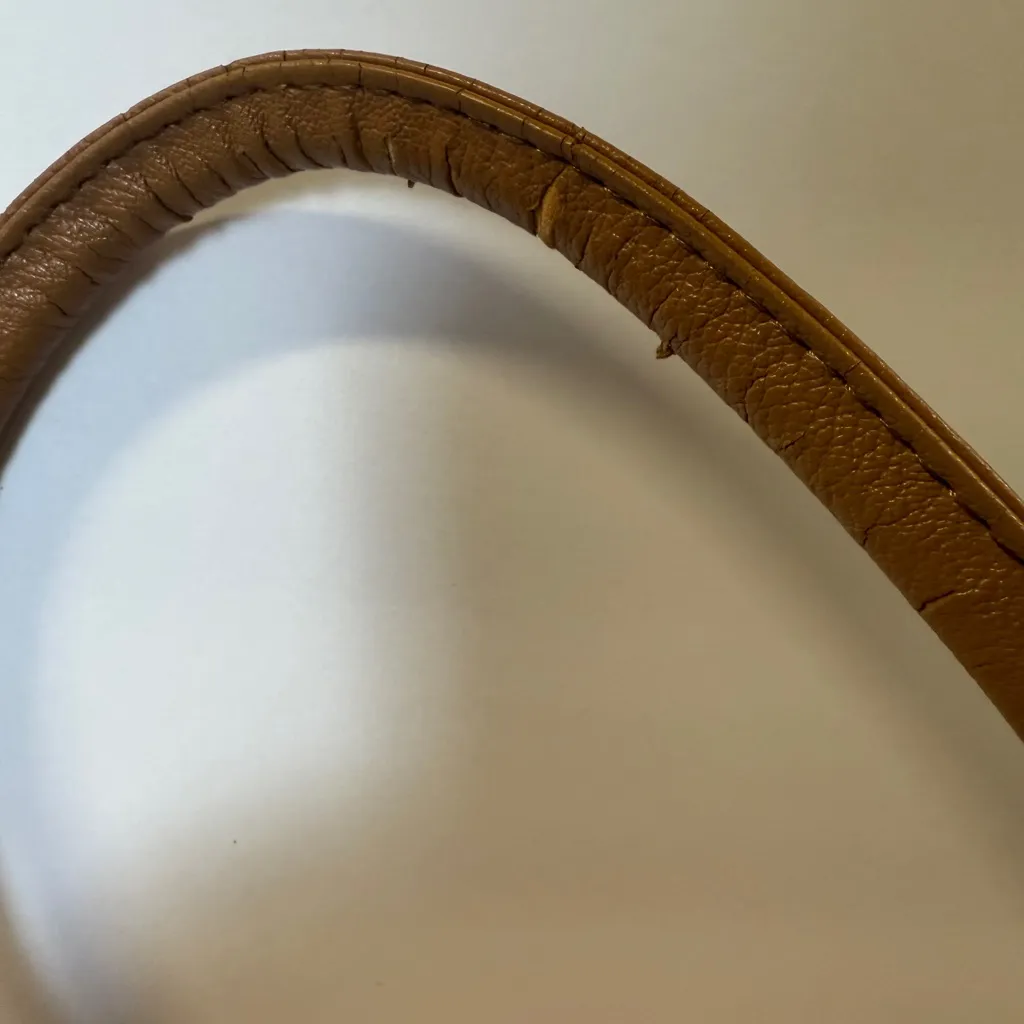 Lily bloom  Multicolor Baby Bag with Tan Straps - Image 3