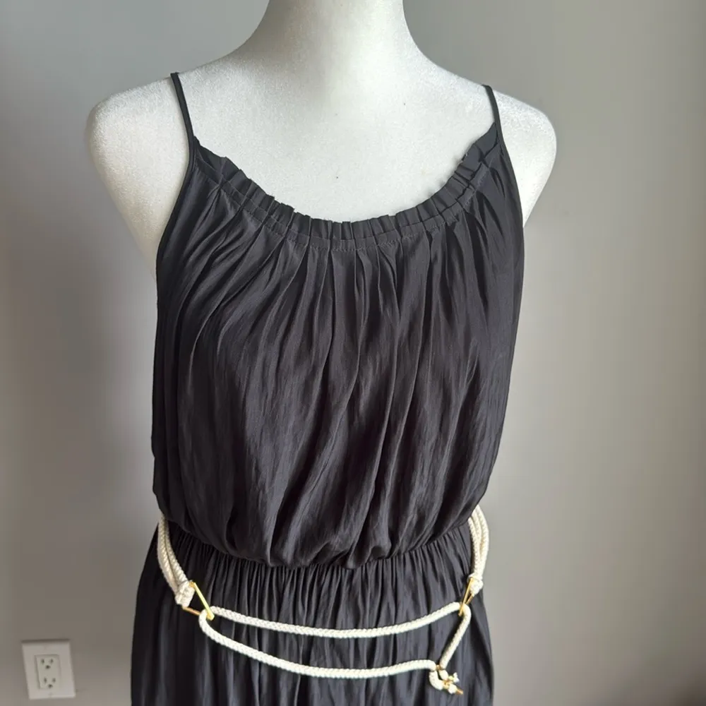 Ramy brook silk belted mini dress Medium - Image 2