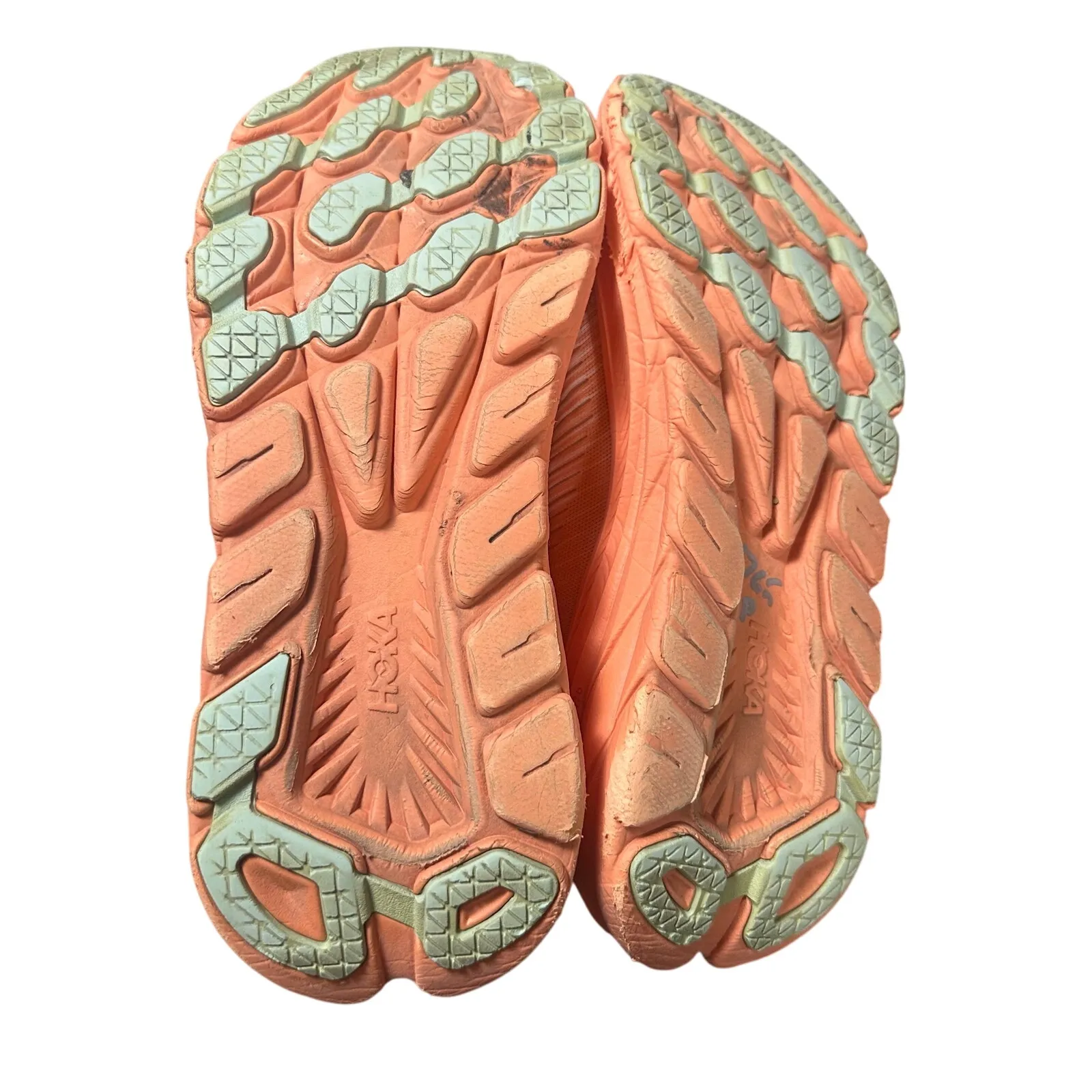 Hoka Rincon 3 Lightweight Running Shoes in Silver Peony Cantaloupe - Image 10