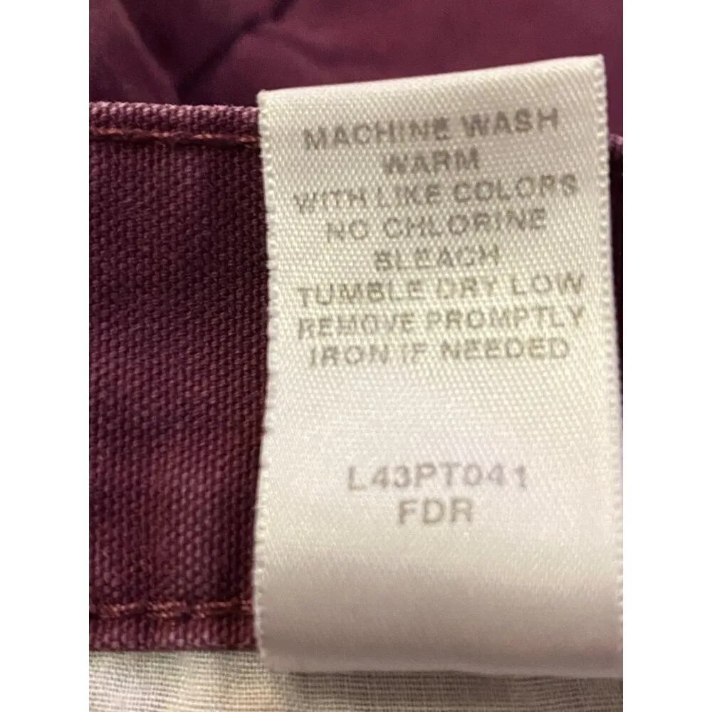 Cabelas Casual Pants Womens 14 Reg Used Purple - Image 10
