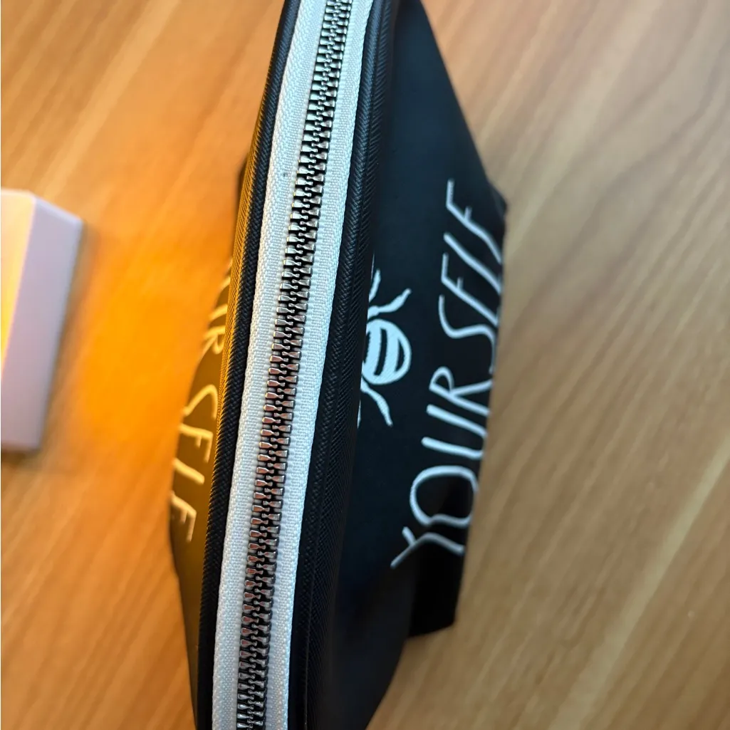 Rae Dunn  BEE yourself makeup pouch - Image 4