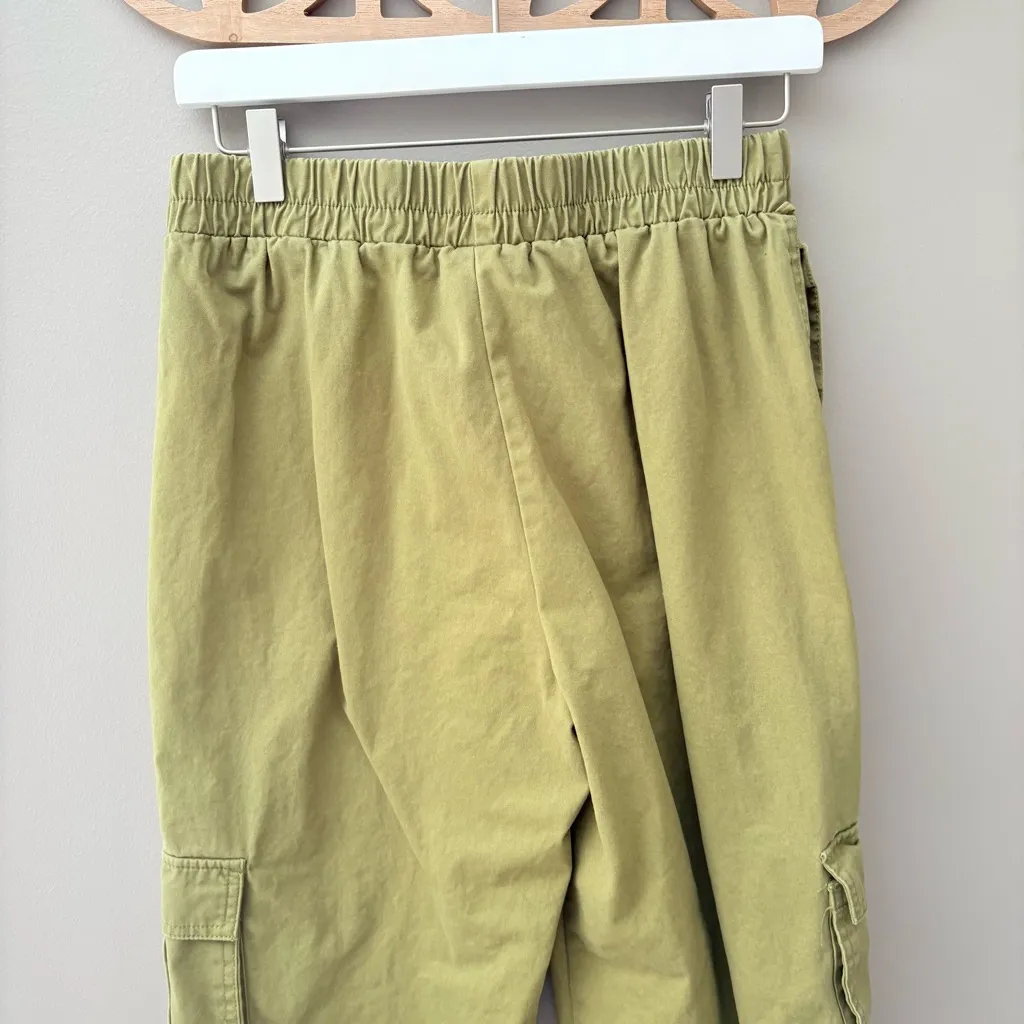 Forever 21 Cargo Pants Green Sz Medium - Image 5
