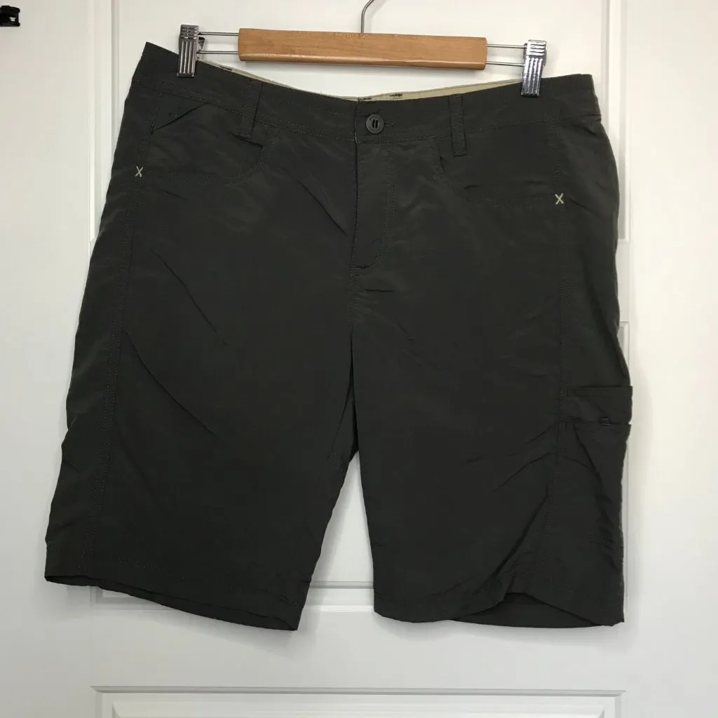 Patagonia Away‎ From Home Shorts Forge Grey Lightweight Hiking Womens Size 12 - Image 2