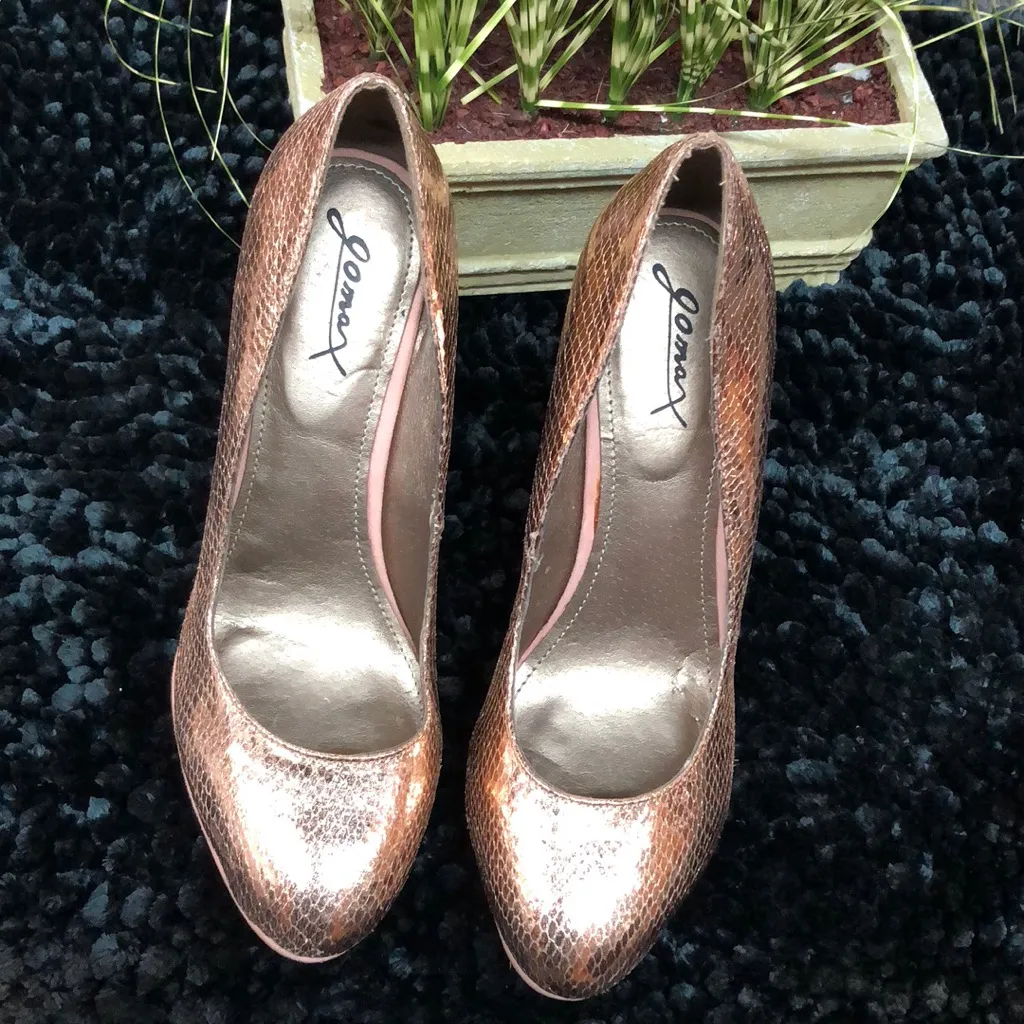 Rose Gold size 8.5 GoMax Disco Diva 01 Pink - Image 2