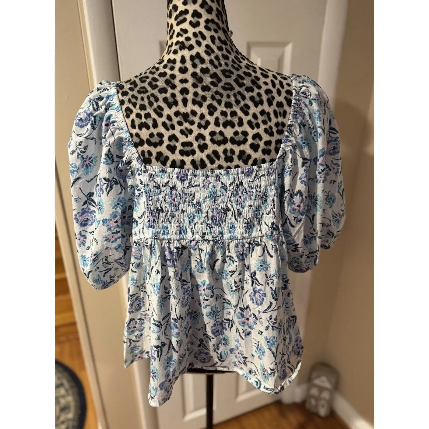 LAUREN CONRAD SWEETHEART TUNNEL FLORAL BLOUSE SIZE XX LARGE - Image 4