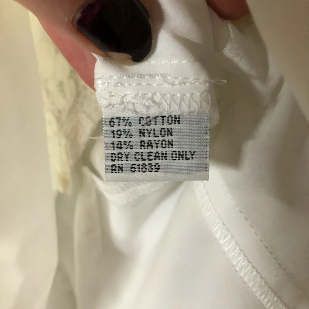 NWT Rickie Freeman Teri Jon White Lace Jacket Size 10 - Image 8
