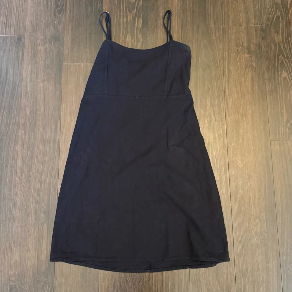 Brandy Melville  Karla Dress Navy Blue - Image 2