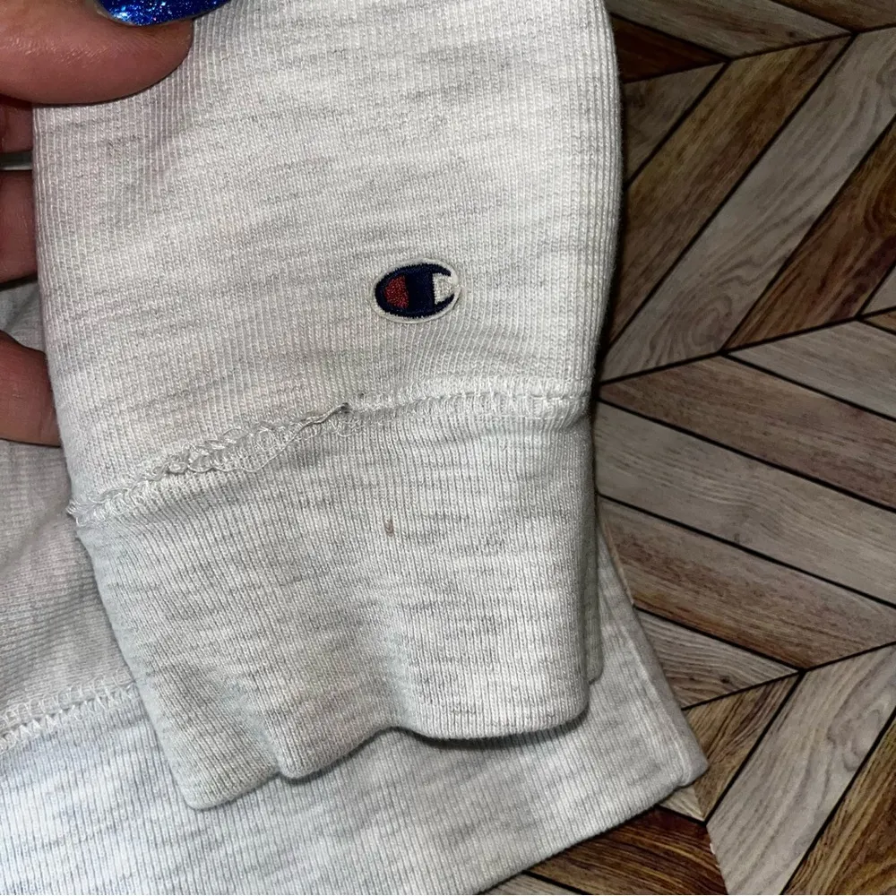 Champion UMASS‎ Reverse Weave Crew Neck Heavyweight Sweatshirt Large Gray Cotton - Image 6