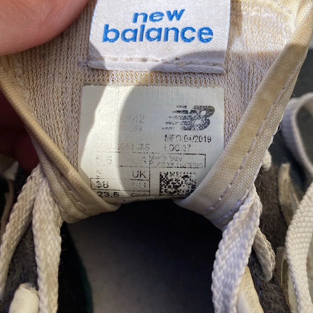 New Balance 300 v2 court sneakers navy blue gray women’s 7 men’s 5.5 - Image 7